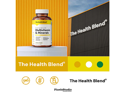 The Health Blend® Multivitamin Supplement Packaging