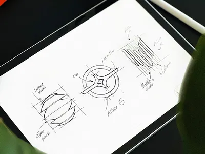 Logo Sketches 3d mockups abstract logo design branding design graphic design identity logo logo concept logo design logo sketch professional logo sketch professional logo sketches sketch to vector vector