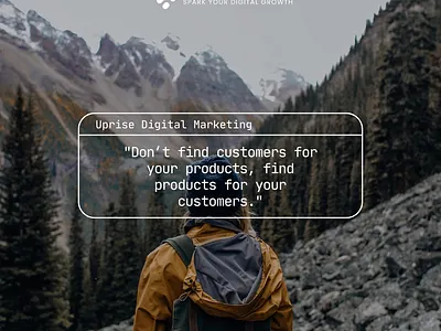 marketing quote poster