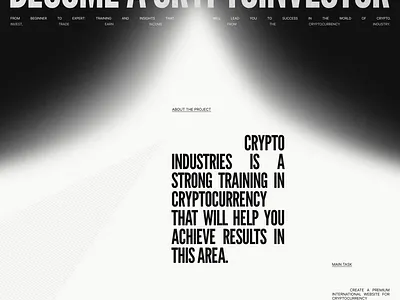 Effective Design for a Cryptocurrency Education Website animation branding corporate website design design site designsite figma graphic design landing page logo readymag ui ux ui web design web development webflow wordpress
