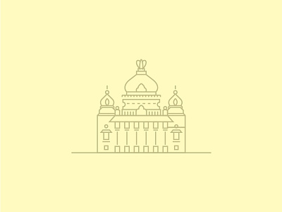 Buildings architecture drawing illustration line art minimal monochrome