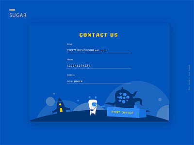 Contact Us ui