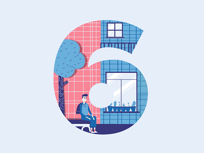 36days_6 36days 6 36daysoftype05 design illustration letter number type