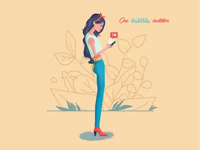 invite dribbble dribbbleinvite giveaway invitation invitationgiveaway