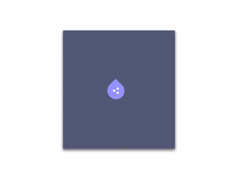 Share button animation animation button facebook giff pinterest share twitter