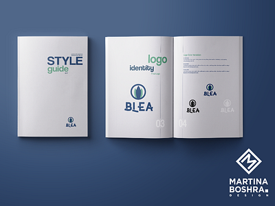 BLEA Logo Design and Brand Guidelines brand brands business businessowner entrepreneur graphicdesign logo logos startup styleguide website