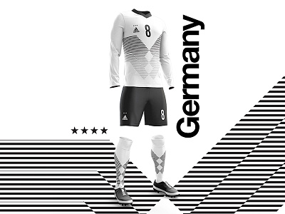 2018 FIFA World Cup Retro Kits | Germany football footballkit germany kit layout posters soccer worldcup worldcup2018