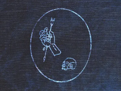 good catch badge arrow badge black work bold crest death hand hand drawn illustration logo skull tattoo