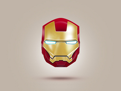 Iron Man helmet icon iron man