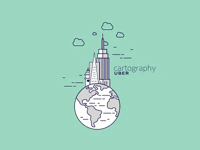 Uber Swag cartography design maps