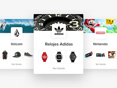 Tiendas Oficiales behance case desktop discovery ecommerce home mobile navigation study ui ux web
