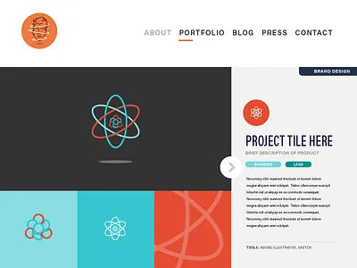 UI Exploration branding dev logo portfolio process ui vector