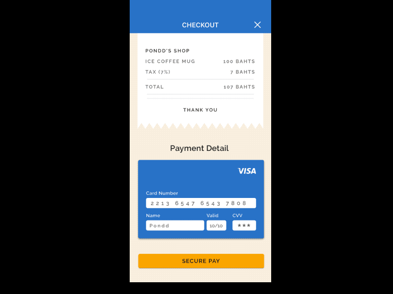 Daily UI # 11 Flash Message daily ui
