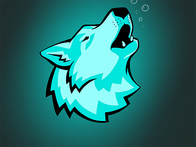 Big Beerwolf Logo beer beerwolf bubbles live stream logo logo design mascot twitch video games wolf