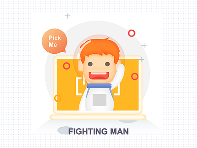 Fighting Man illustrator