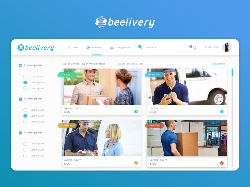 beelivery by 📲 Schormeiker Lugo 💻 on Dribbble