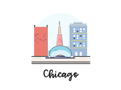 I have bean to Chicago ;) bean chicago design inspiration series ui design visual design