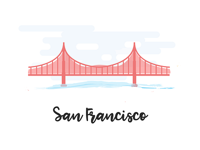 Hello dream city! bridge golden gate inspiration series silicon valley ui design visual design