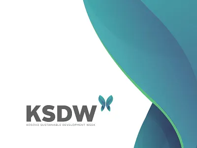 Kosovo Sustainable Development Week (KSDW) advertising branding logo