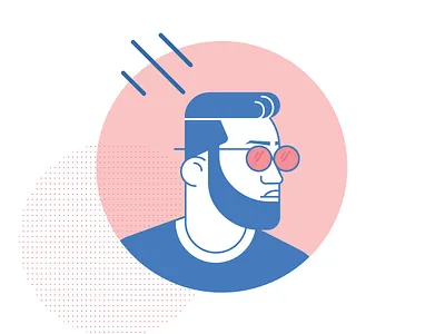 My new Avatar adobe avatar icon illustration illustrator vector