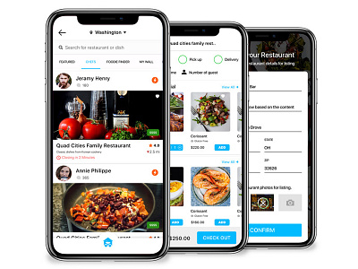 Food delivery app food ios mobile app uiux