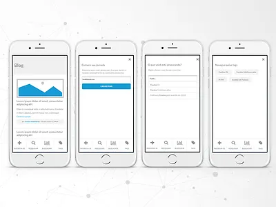 Blog Wireframe Study