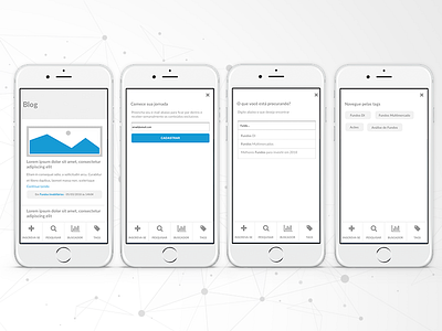 Blog Wireframe Study