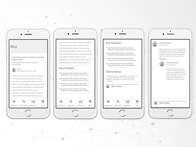 Blog Wireframe Study