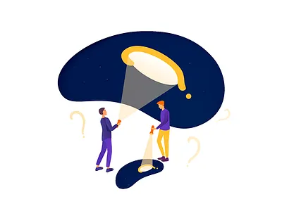 Knowledge - Illustration colors illustration knowledge people vectors