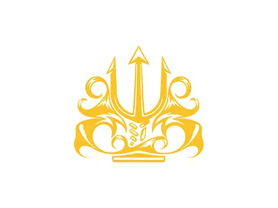 Poseidon - 2 icon logo poseidon trademark
