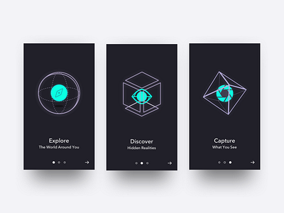 LuciDream Onboarding app branding ios logo onboarding ui