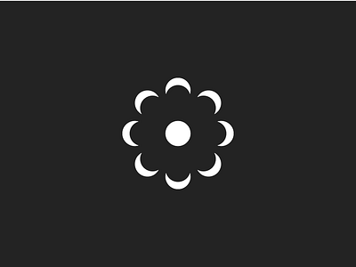 Graphic exploration circle flower graphic hub