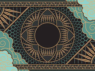 Ornamental Experimentation art deco border ornament ornamental pattern brush vector