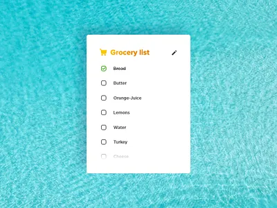 Daily UI #065 dailyui notes widget ui