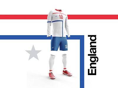 2018 FIFA World Cup Retro Kits | England england football footballkit kit layout posters soccer worldcup worldcup2018