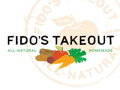 Fido's Takeout illustration logo