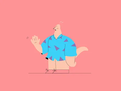 Rocko x Linn Fritz 90s cartoon fritz illustration linn television