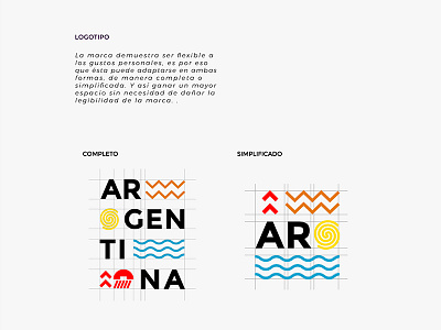 Argentina - branding 2d argentina behance brand branding colour graphicdesign logo print typography ui ux