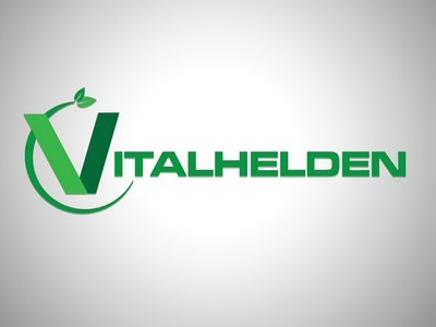 Vitalhelden branding color design logo