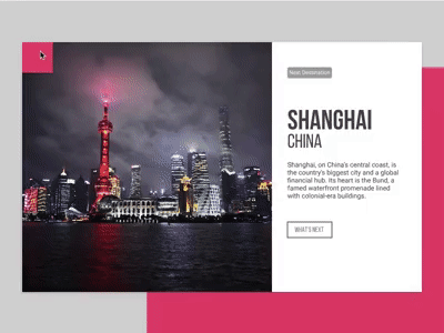 Card info Animation animation card city design info interaction invision studio ui