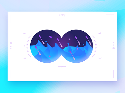 See The Sea colour fun gradient illustration storm zepo