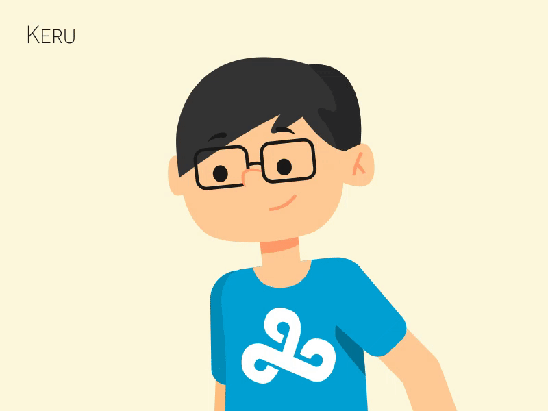 SingSing animation dog flat gif singsing streamer twitch