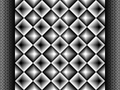 2018 June 2 - Daily Vector black and white illustrator pattern seamless vector