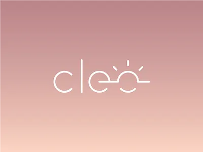 Cleo Logo 1 cleo dawn logo morning sun sunrise word mark