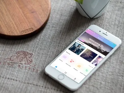 Wellness App - Humm.ly ios mobile product design ui user interface ux visual