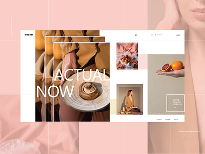 Fashion Home Page adobexd dailyui desktop fashion page web