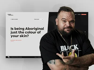 Deadly Questions deadly questions responsive ui website