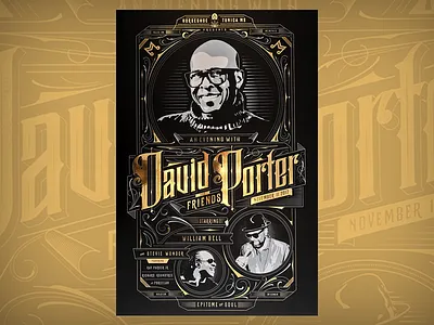 David Porter Poster david porter poster art stax typography