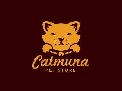 Cat Dribbble animal logo cat illustration pet
