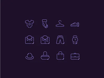 ICONDAY - Set line icons ecommerce iconday icondesign icons line lineicon